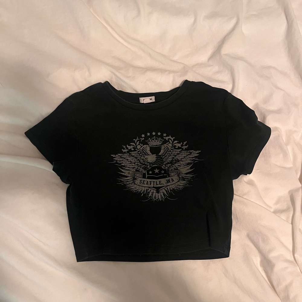 Garage Black Graphic Tee